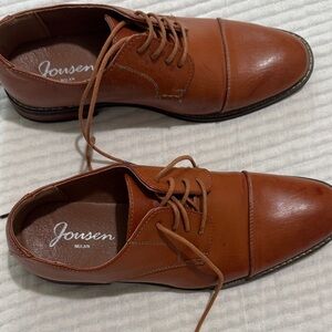 Men's Brown Leather Dress Shoes